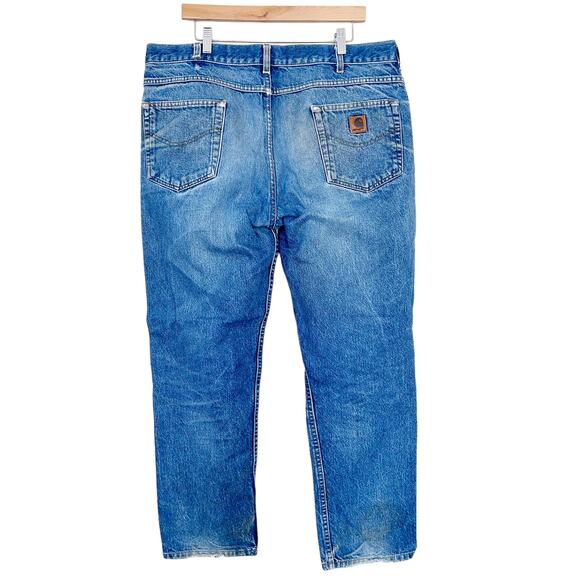 Carhartt Work Straight Leg Jeans Sz 40x30 - Picture 6 of 10